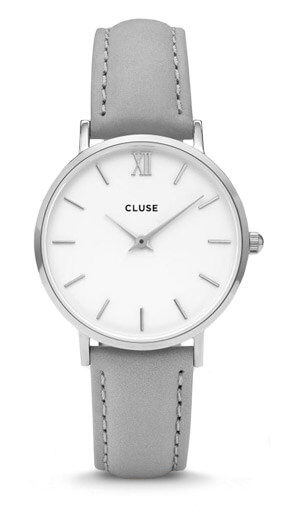 cluse minuit silve white grey