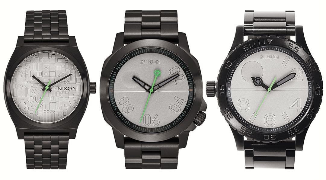 Montres Nixon Etoile de la mort
