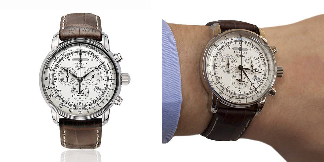 100 Jahre Chronograph Alarm 7680-1 – Zeppelin