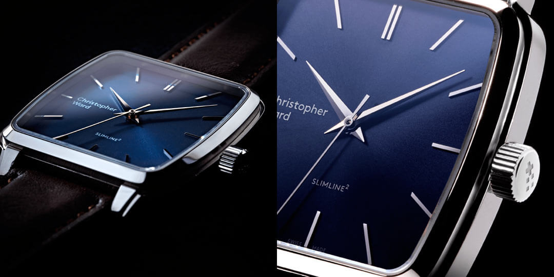 C5 Malvern Slimline Square : Christopher Ward