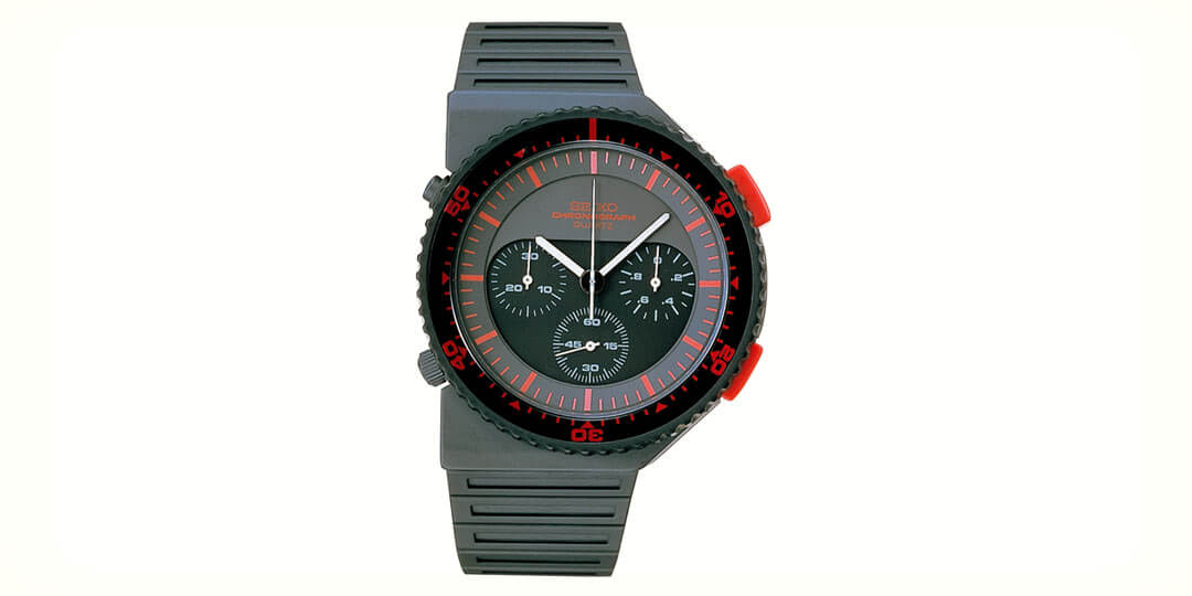 Seiko Astron 1983 analogue quartz Chronograph