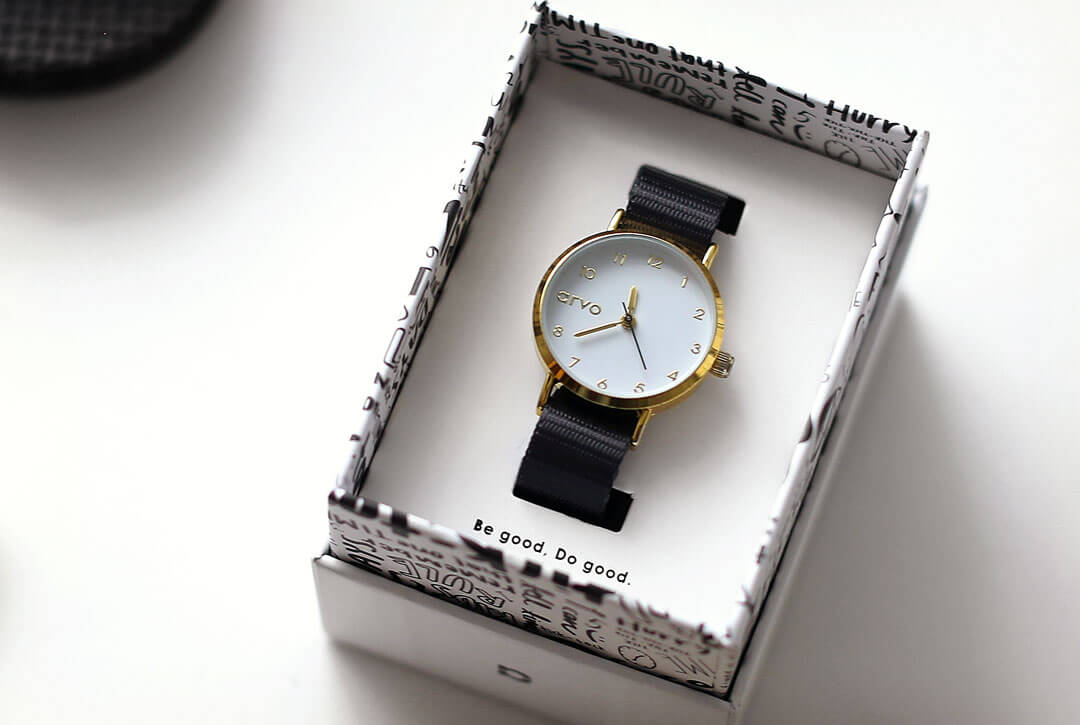 Tiny Time, la montre minimaliste pour enfants by Arvo
