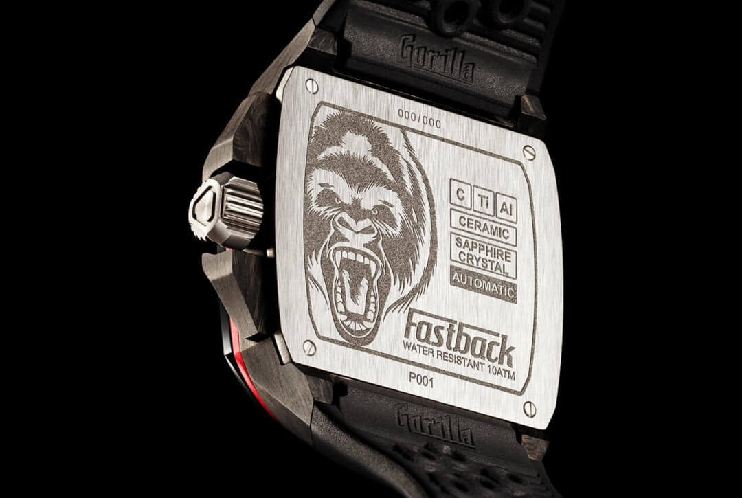 dos de boite Gorilla