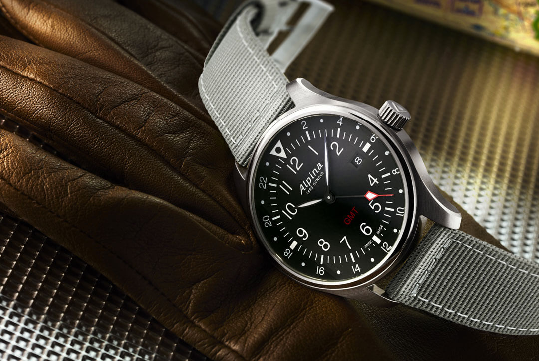 Startimer Pilot GMT un nouveau modèle pour Alpina