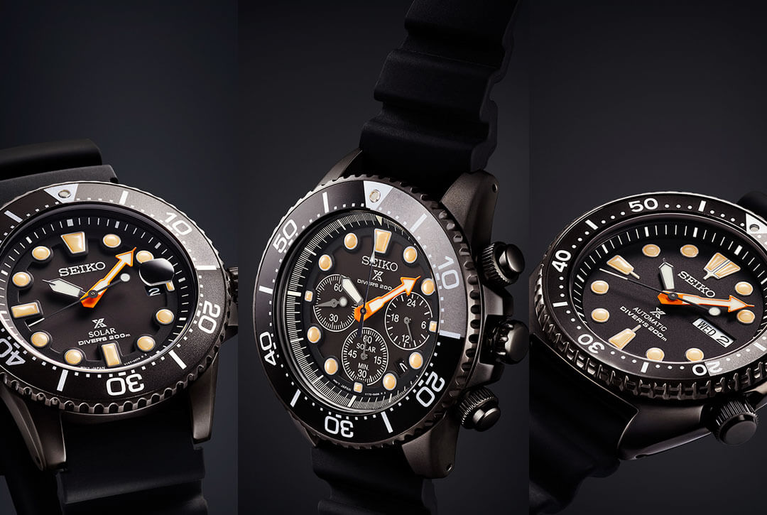 Seiko Prospex The Black Series