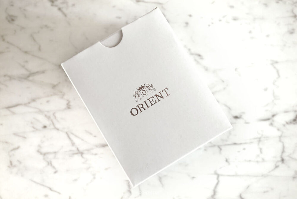 orient bambino v3 montre coffret