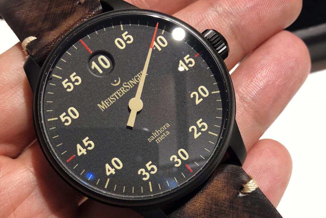 meistersinger Salthora Meta Black Line