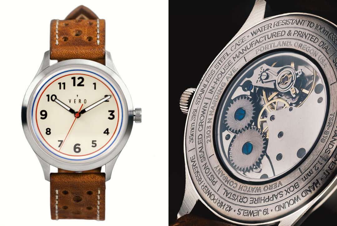 Zoom sur VERO Watch 36 rally