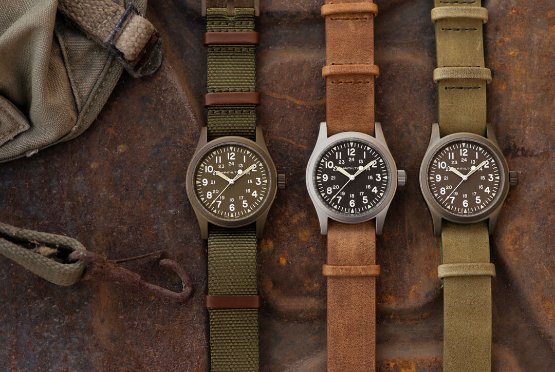 hamilton Khaki Field Mechanical : une nouvelle gamme de couleurs