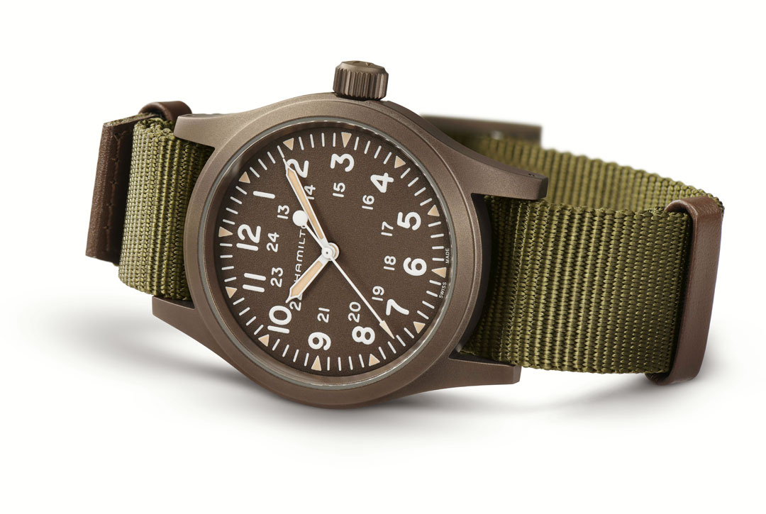 hamilton Khaki Field Mechanical : une nouvelle gamme de couleurs