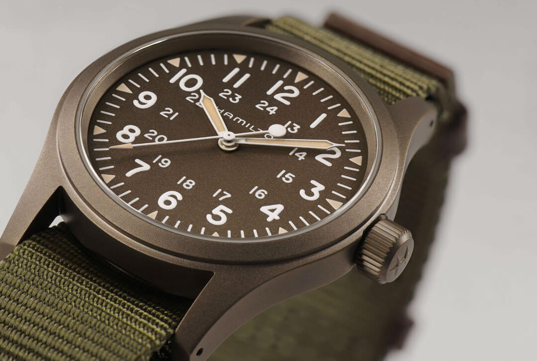 hamilton Khaki Field Mechanical : une nouvelle gamme de couleurs