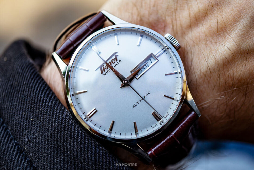 tissot visiodate porté