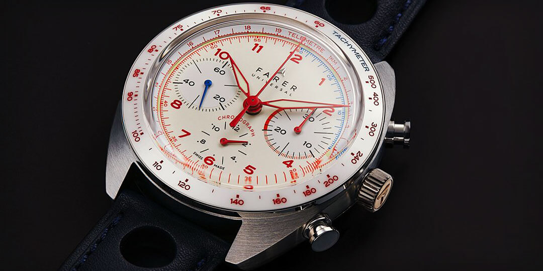 Farer Hand-Wound Chronographs Bernina