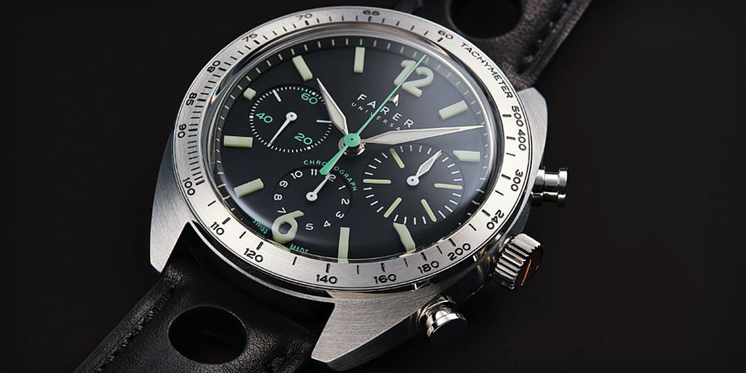 Farer Hand-Wound Chronographs Moritz