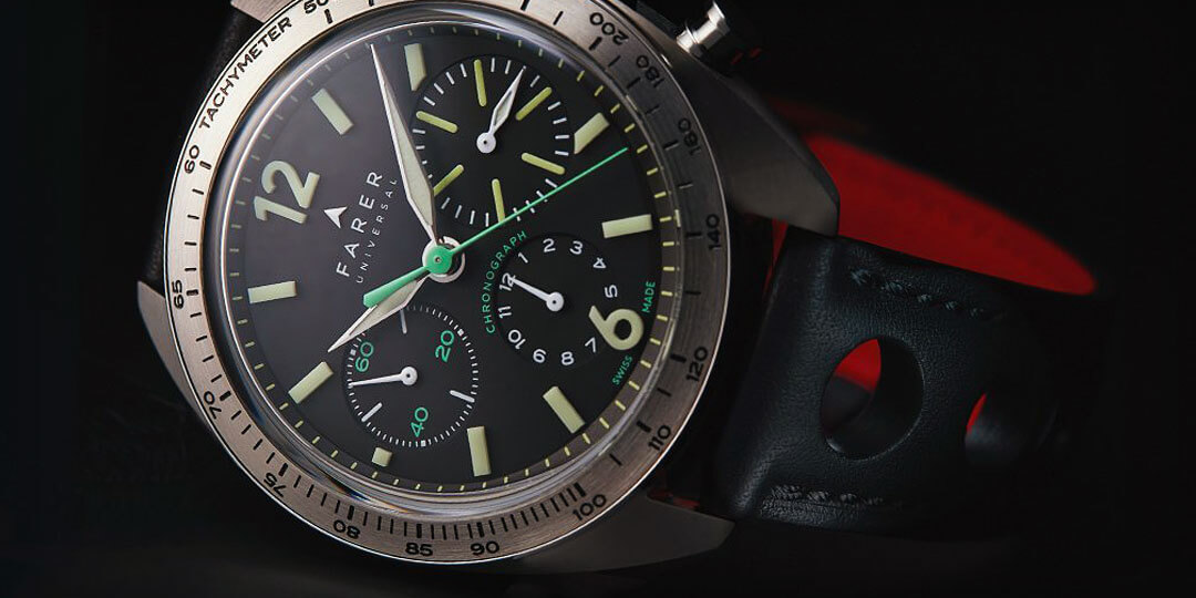 Farer Hand-Wound Chronographs Moritz