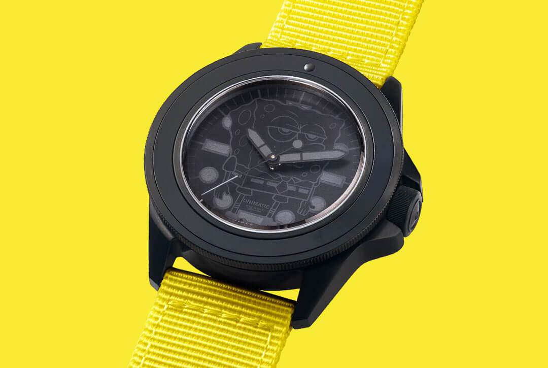 Une montre Bob l’éponge en édition limitée chez Unimatic
