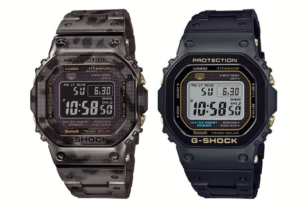 G-Shock 5000, deux nouveautés premium dans la série