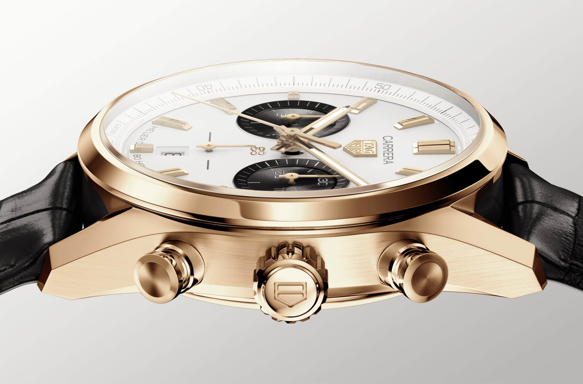 TAG Heuer Carrera Chronograph Jack Heuer Birthday Gold Limited Edition