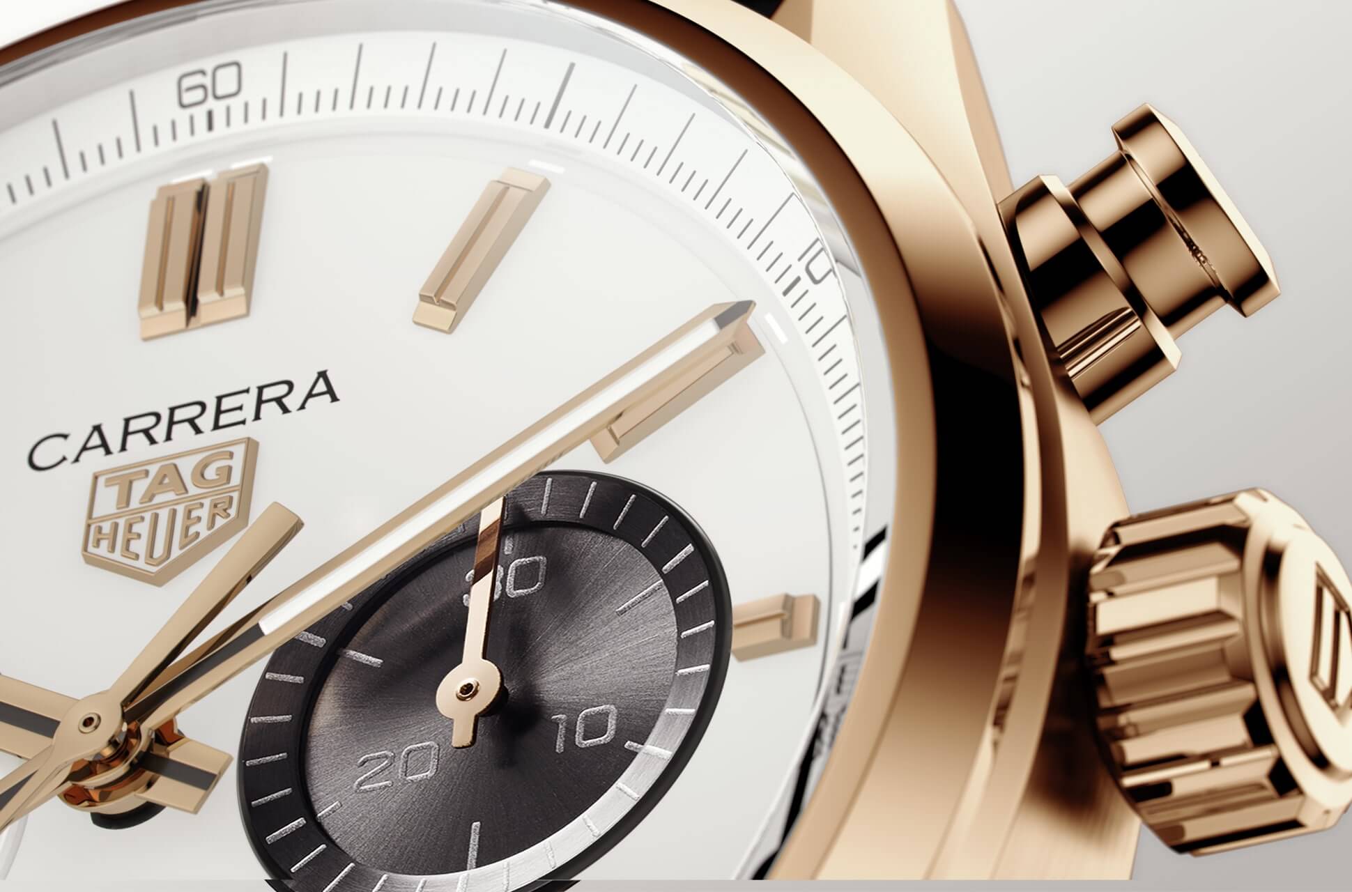 TAG Heuer Carrera Chronograph Jack Heuer Birthday Gold Limited Edition