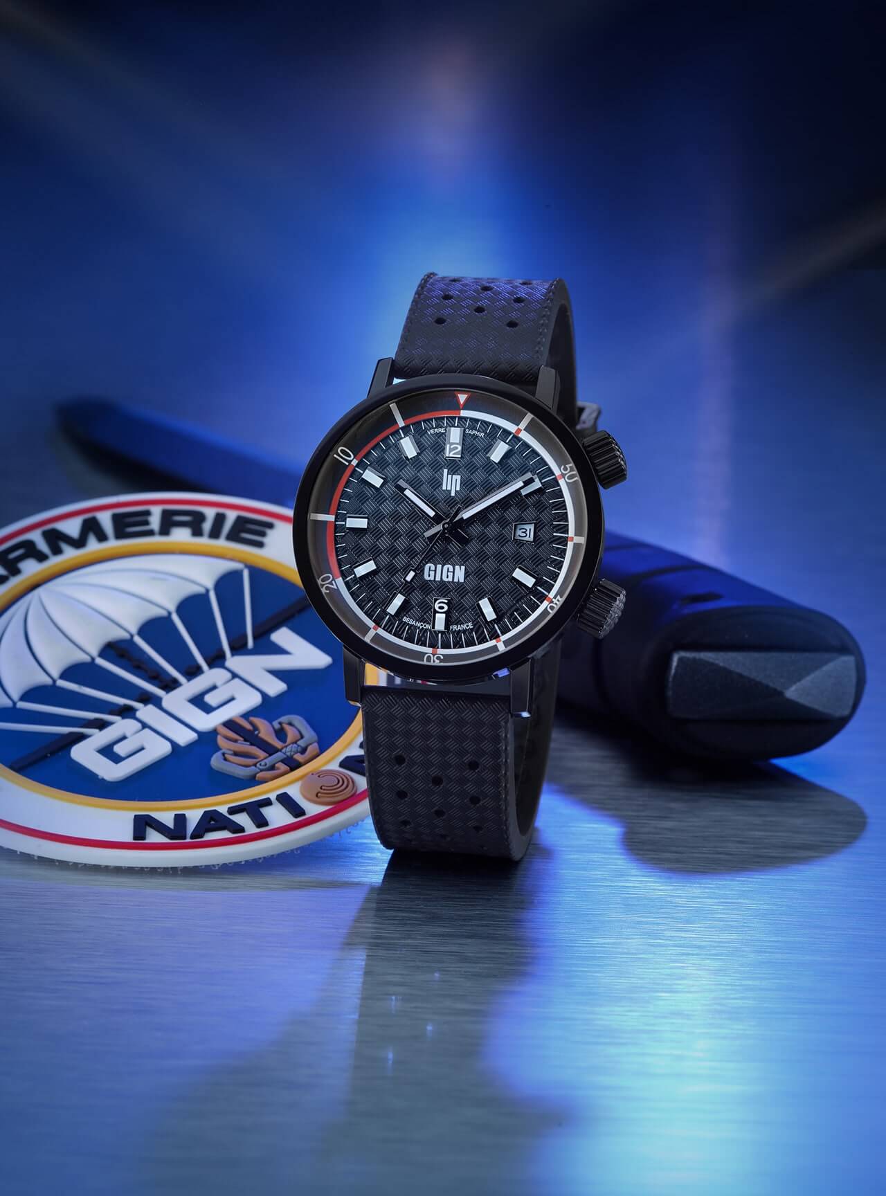 LIP NAUTIC-GIGN : la montre hommage aux membres du GIGN