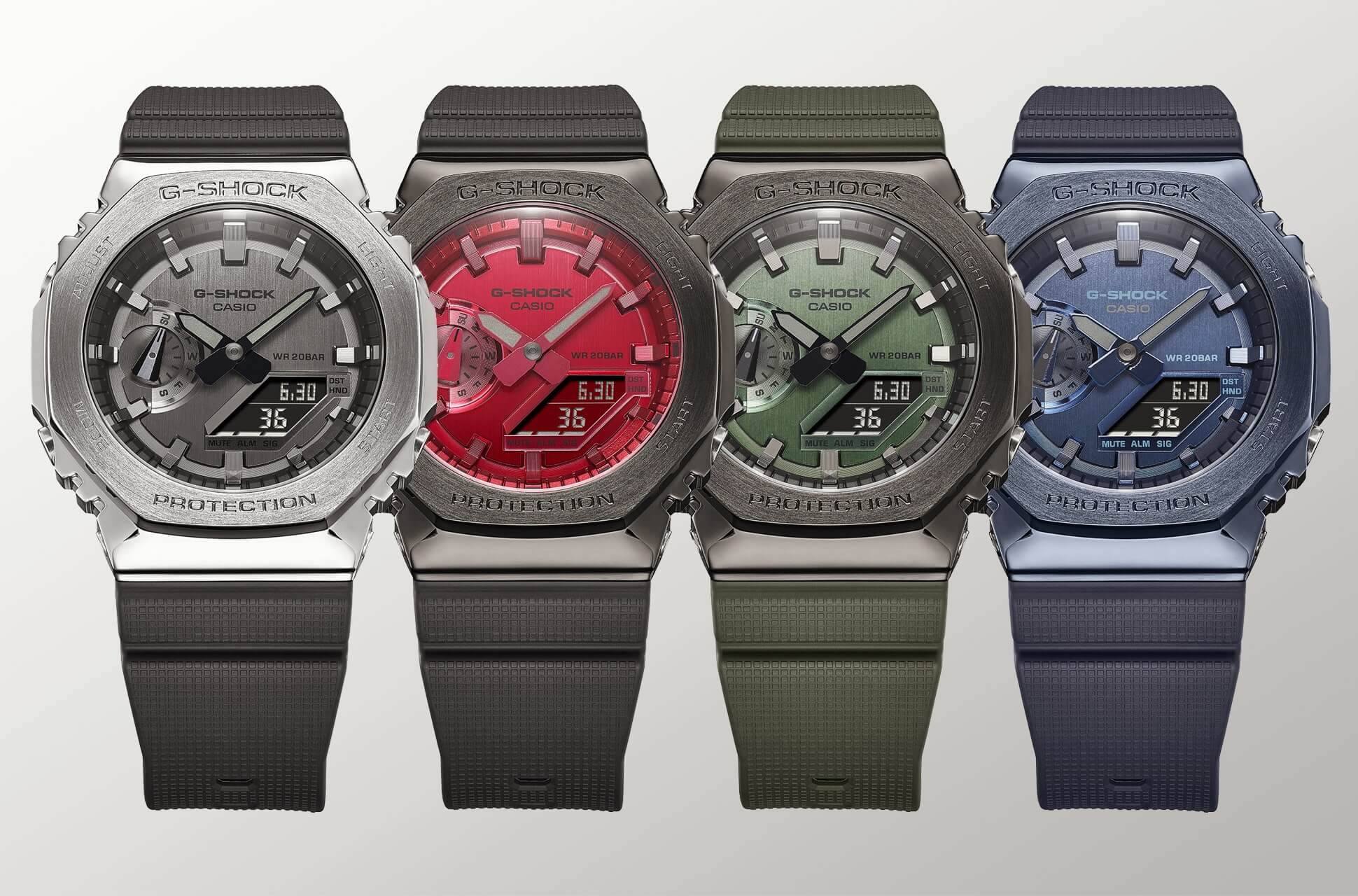 G-SHOCK GM-2100 CasiOak metallique