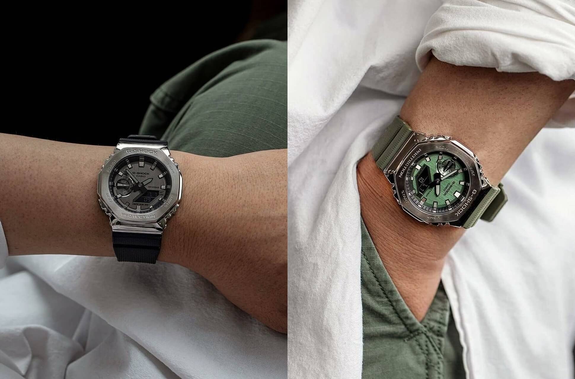 G-SHOCK GM-2100 CasiOak metallique