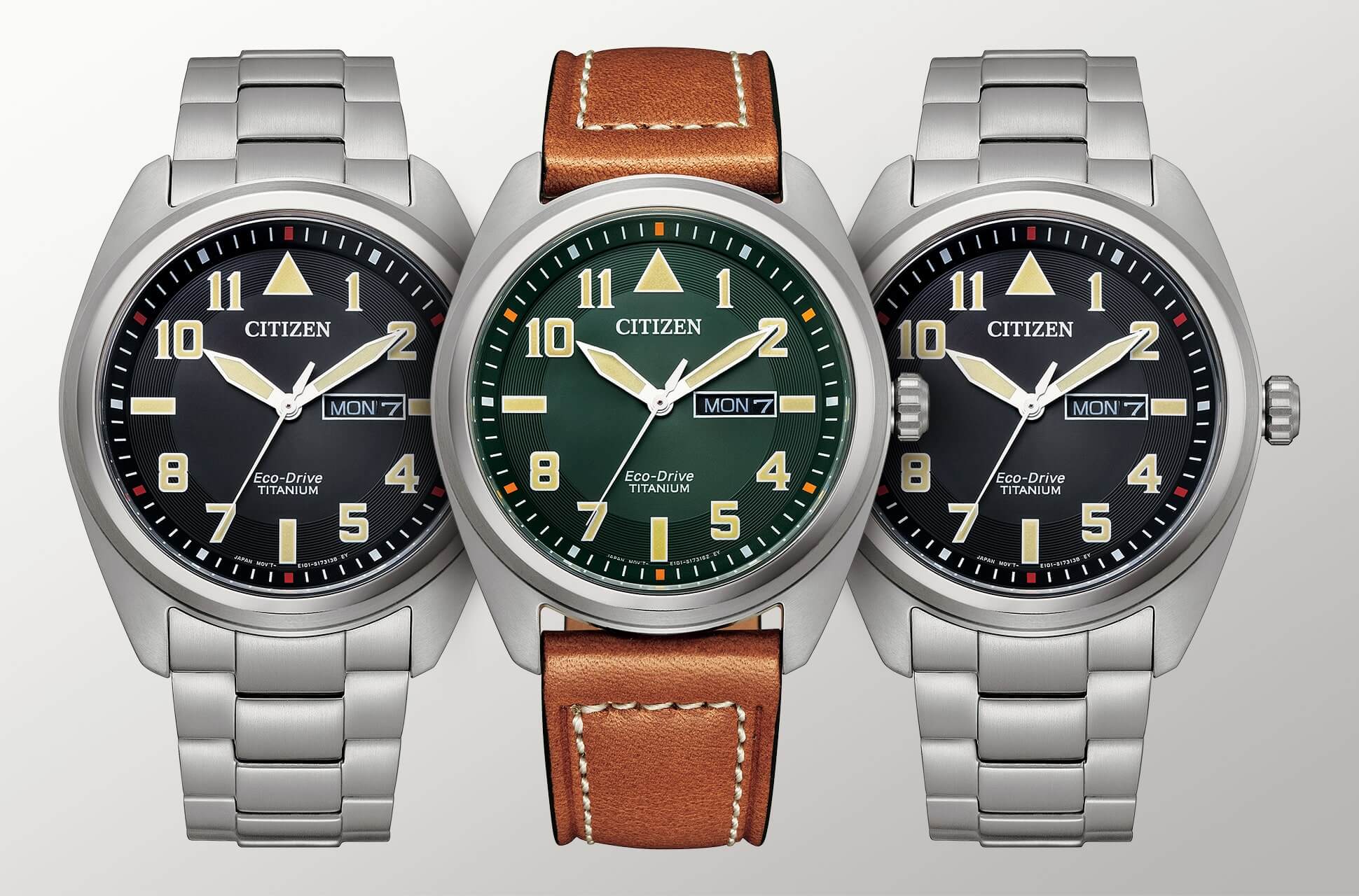 Citizen Super Titanium Eco Drive Trois Aiguilles