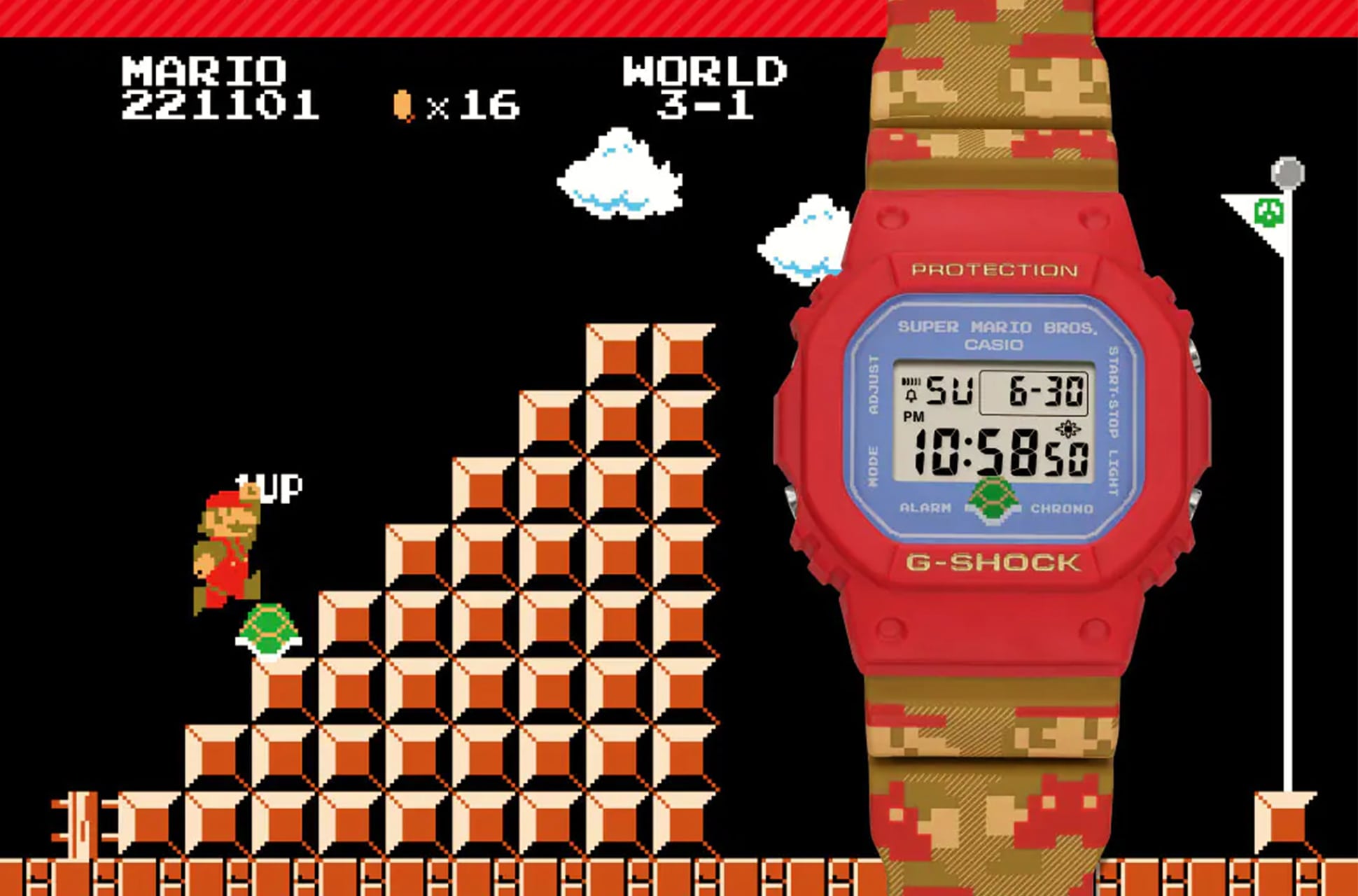 gshock super mario bros dw 5600smb 4 une min