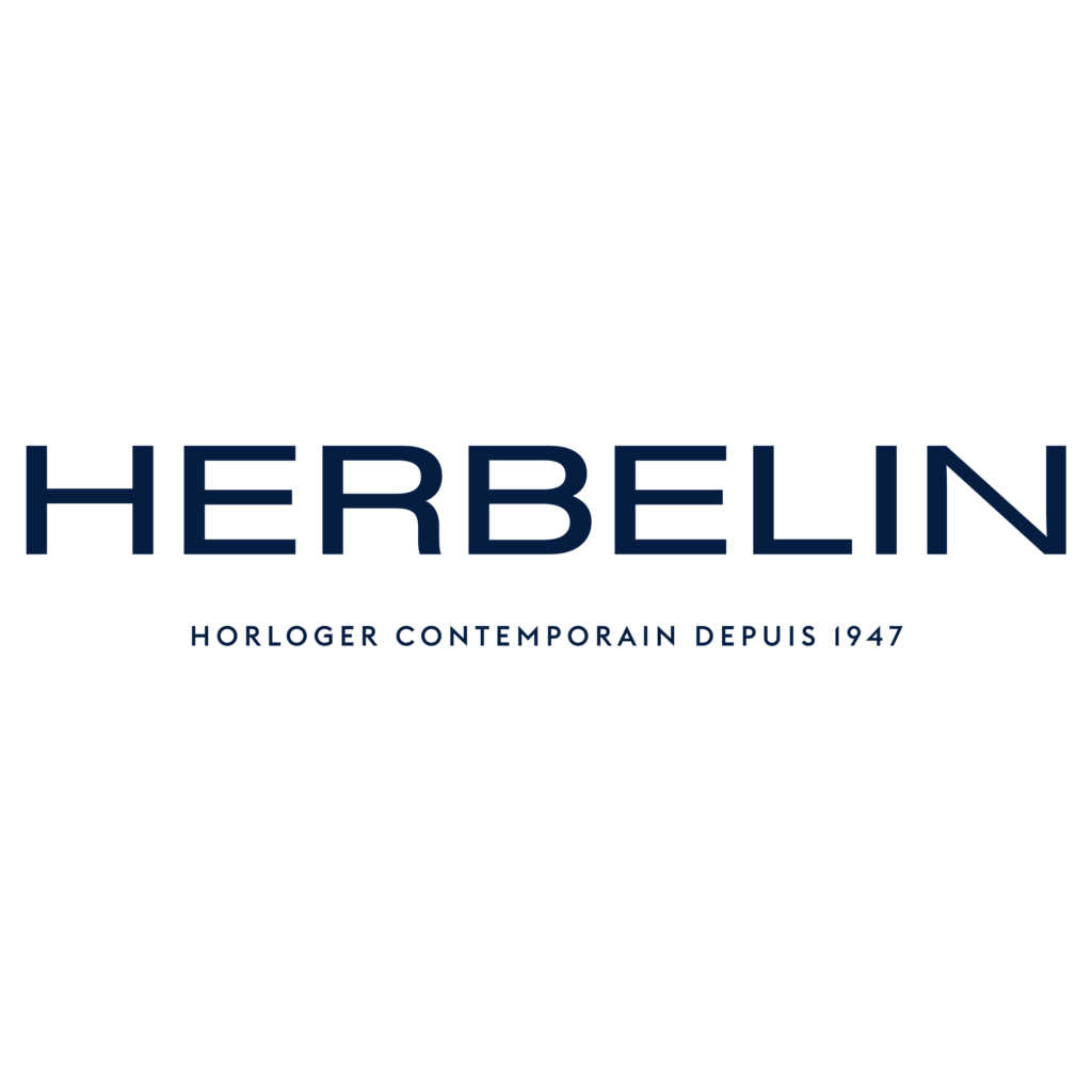 herbelin logo signature bleu