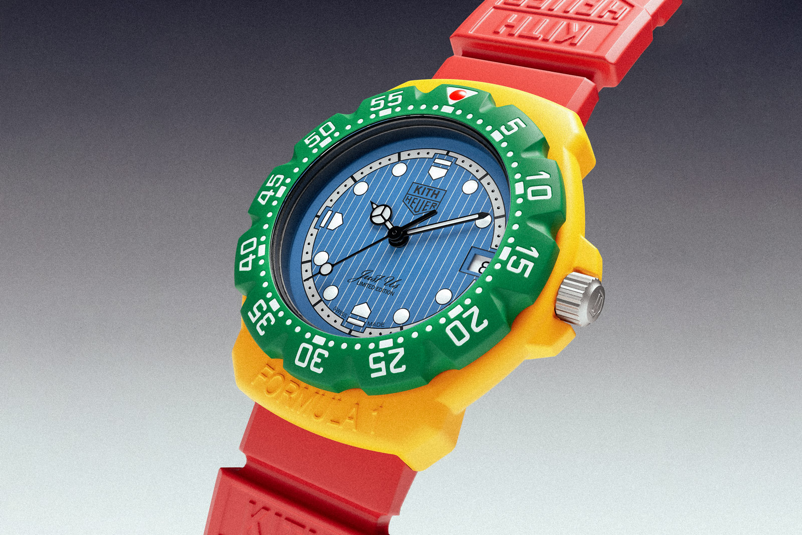 tag heuer formula 1 kith hawaii