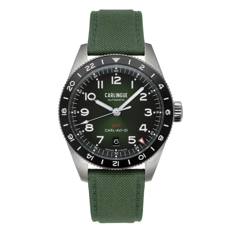 montre aviation 01 verte ct 002 d carlingue