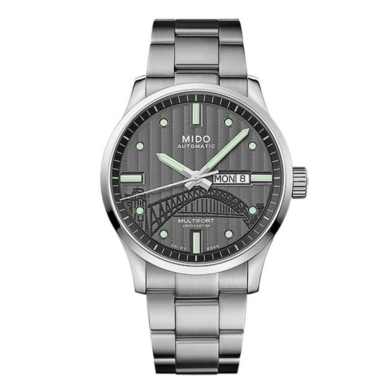 montre multifort 20th iba m0054301106181 mido