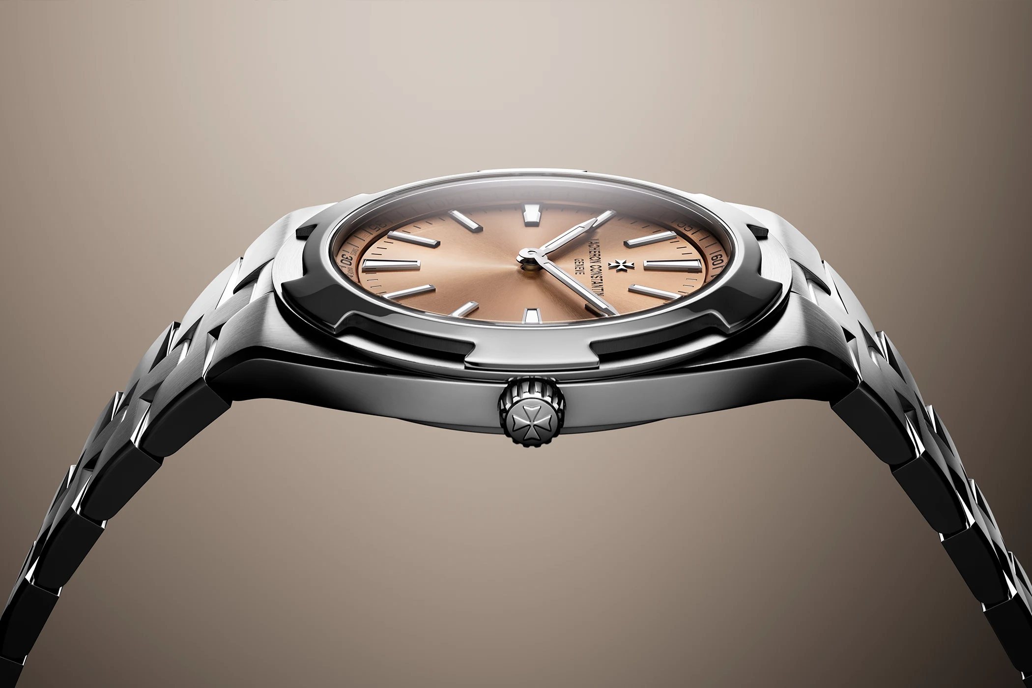 vacheron constantin overseas automatic ultrathin calibre 2550 horizontal side view