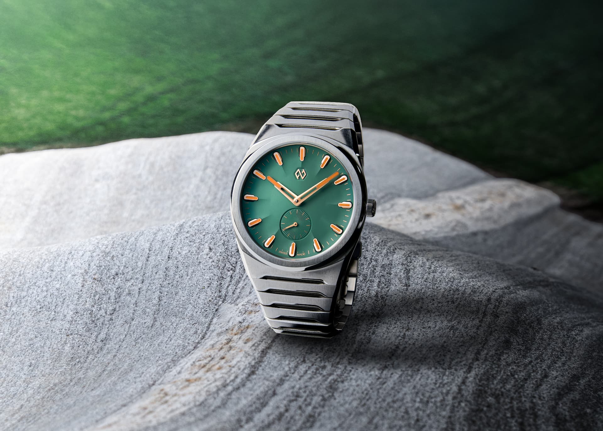 formex aria manufacture chronometer 40 mm selva green dial styled 1