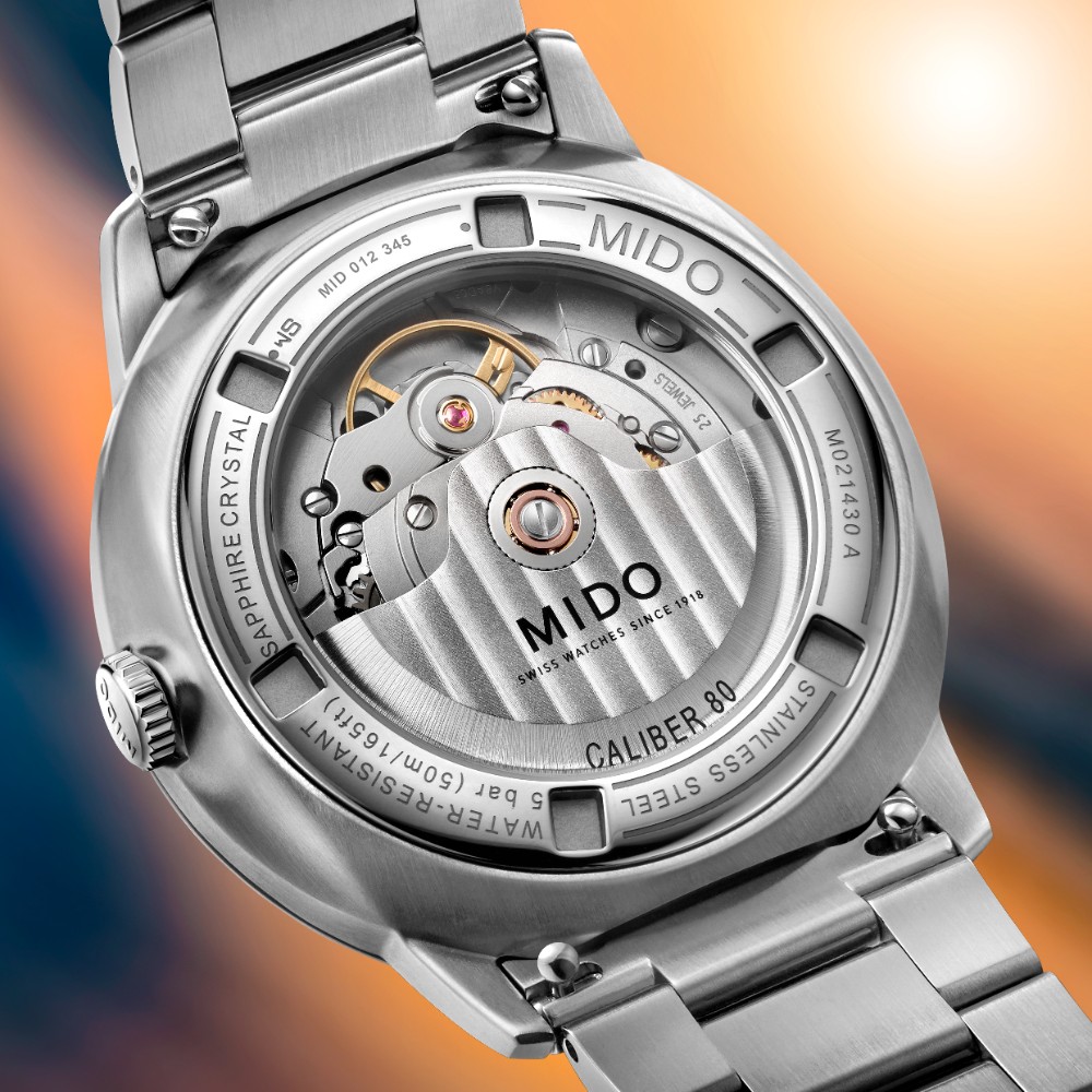 mido commander datoday mouvement automatique calibre 80