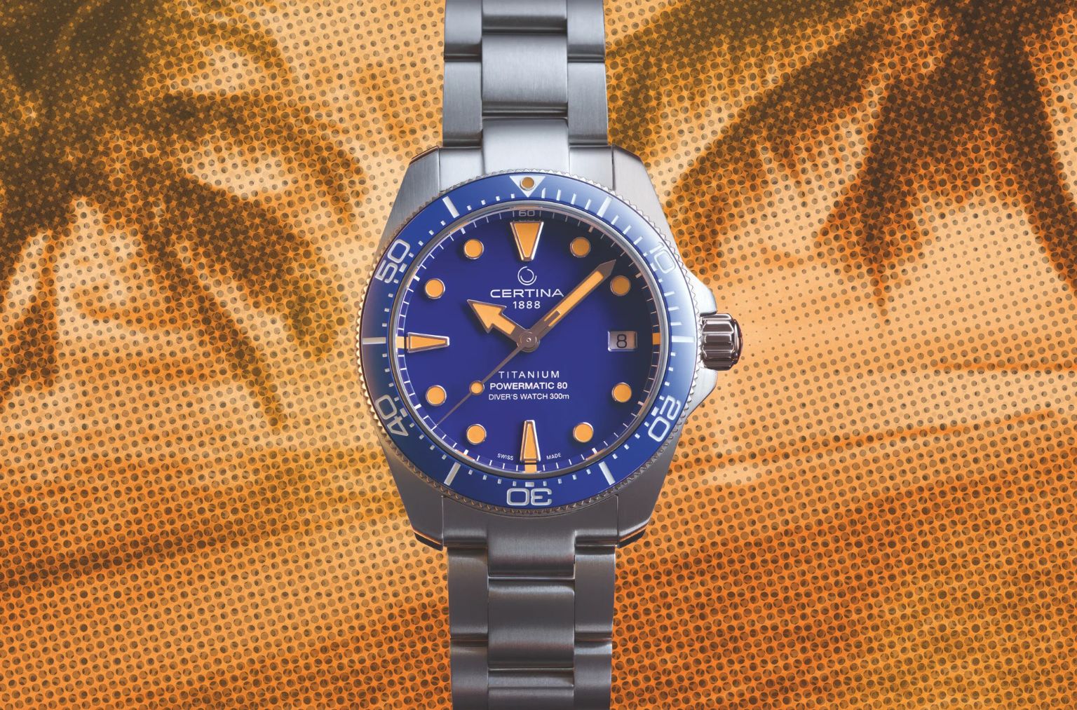 presentation certina ds action diver 38mm titanium