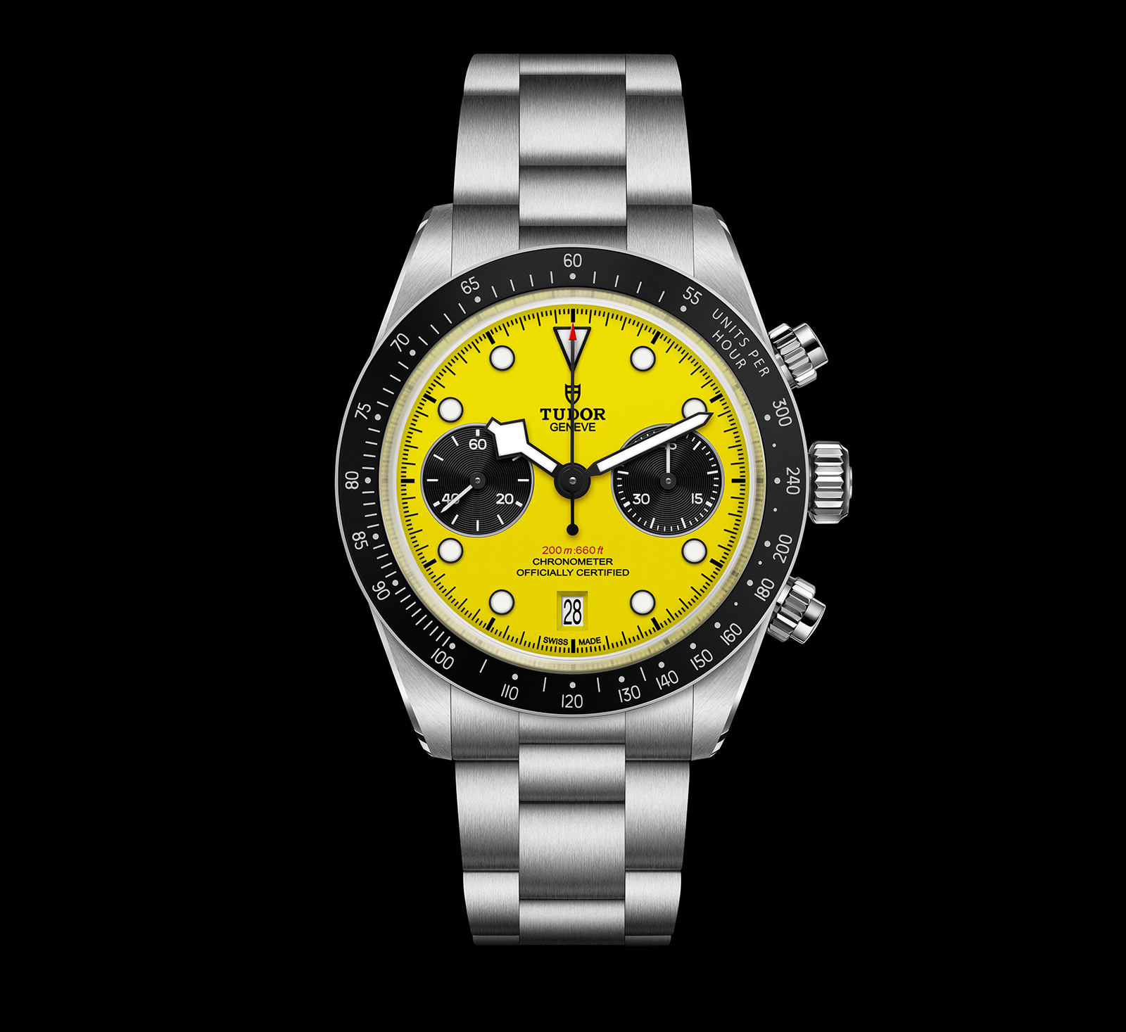 tudor black bay chrono 39 bumblebee 1