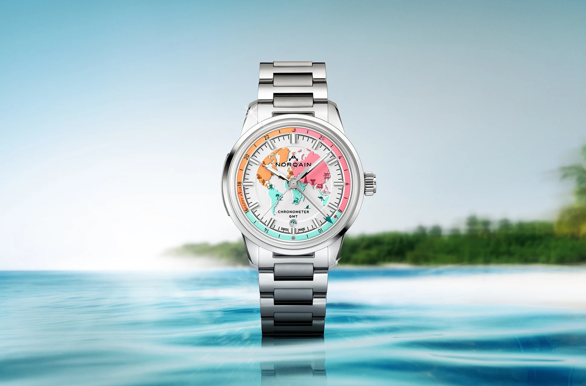 norqain freedom gmt enjoy life holiday limited edition une