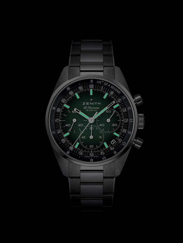 watchtime zenith chronomaster original paris edition dial night 640