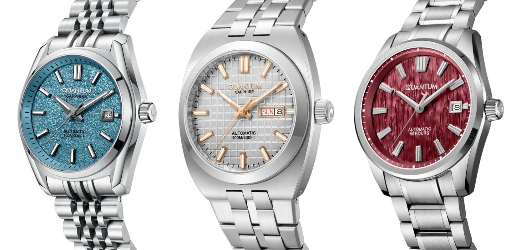 finitions et couleurs cadran montres quantum