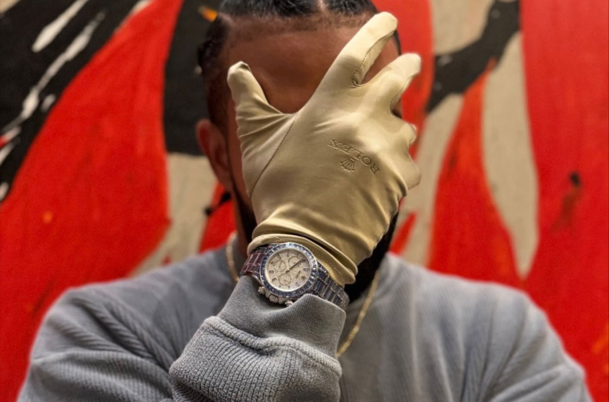 rolex drake ice gradient une