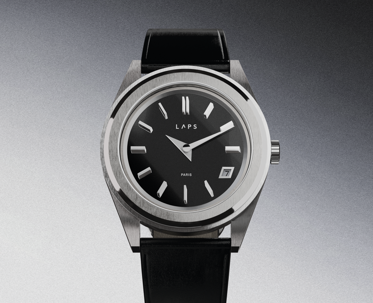details boitier montre laps arche
