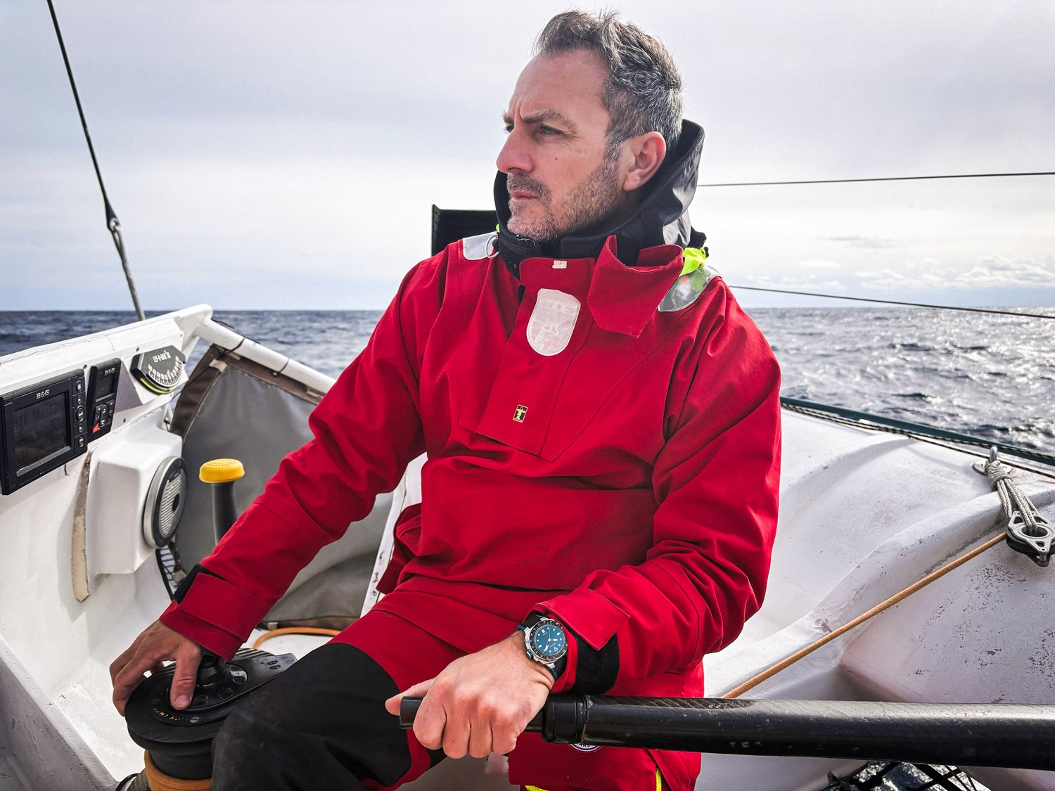 eric peron montre alpina seastrong diver extreme automatic x route du rhum 2026