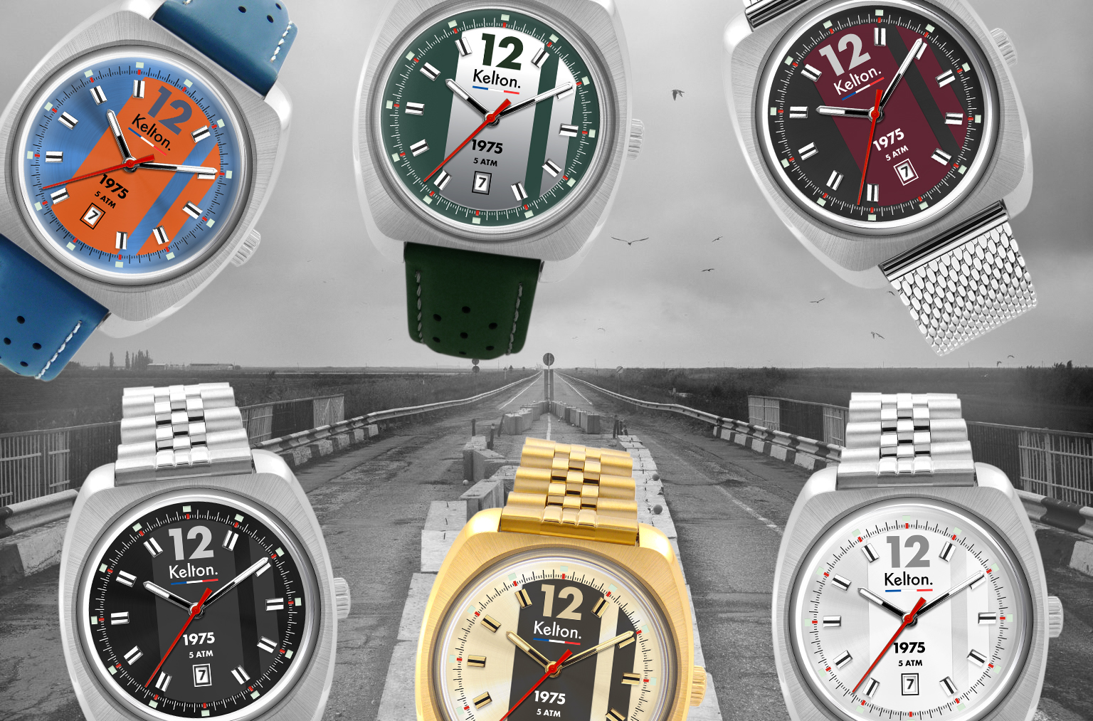 presentation montres kelton racing 1975
