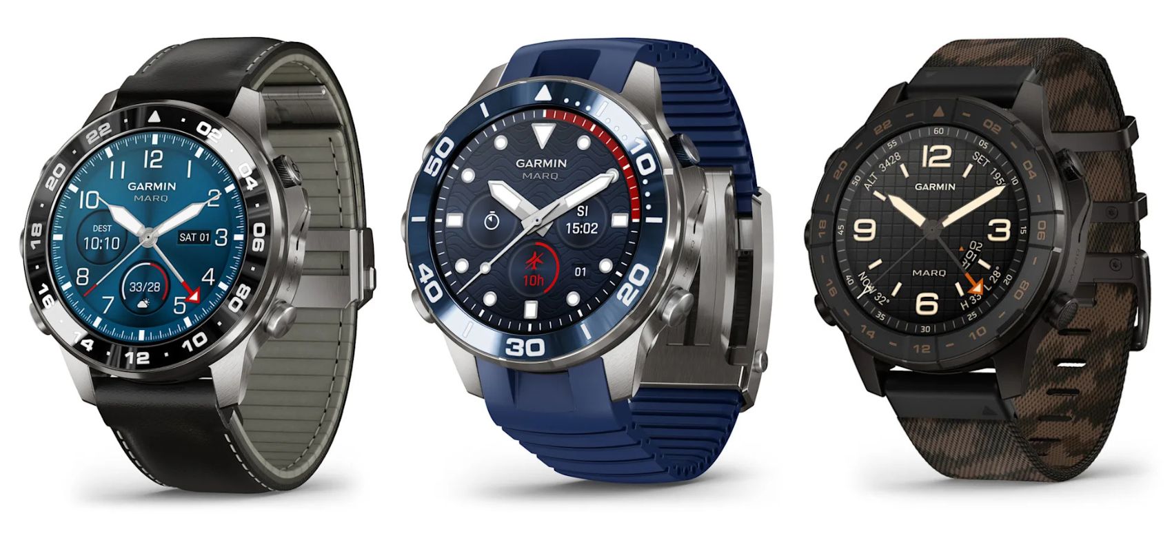 montres garmin marq gen 3 aviator diver commander