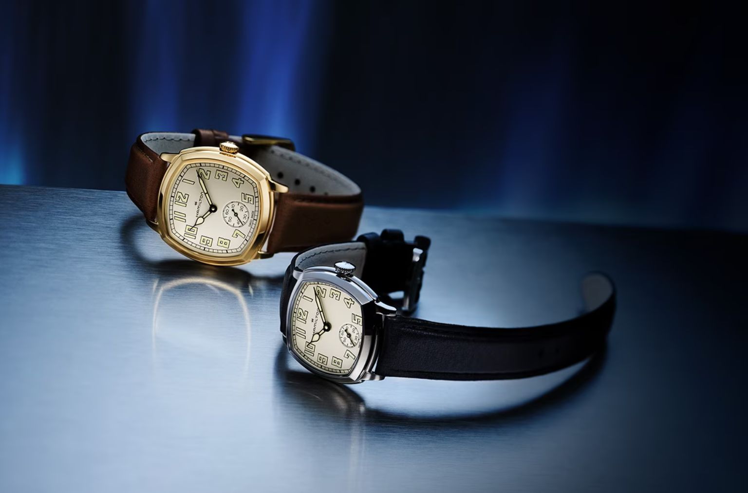 presentation montres hamilton american classic cushion